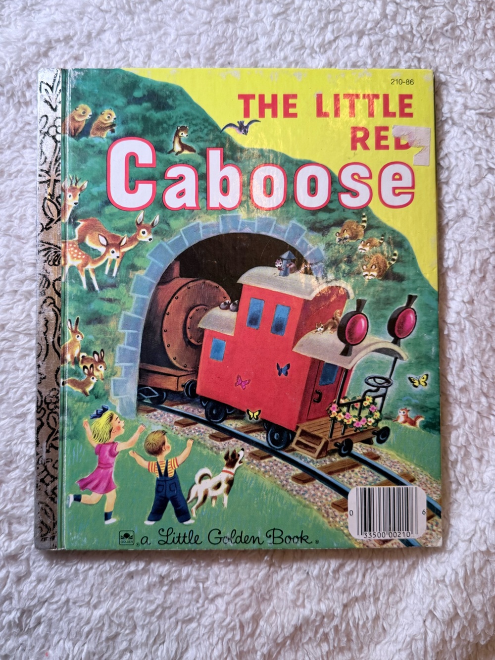 Little Golden Book - The Little Red Caboose
